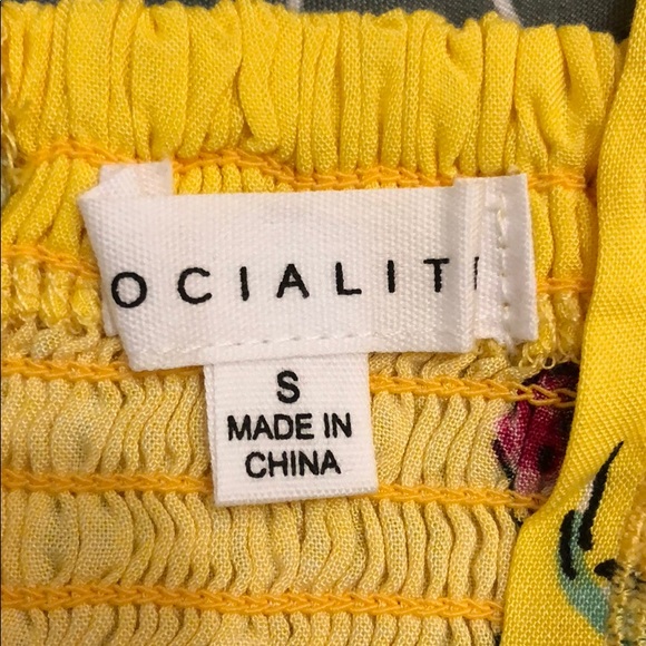 Socialite Knot Front Babydoll Dress NWOT - Picture 3 of 3